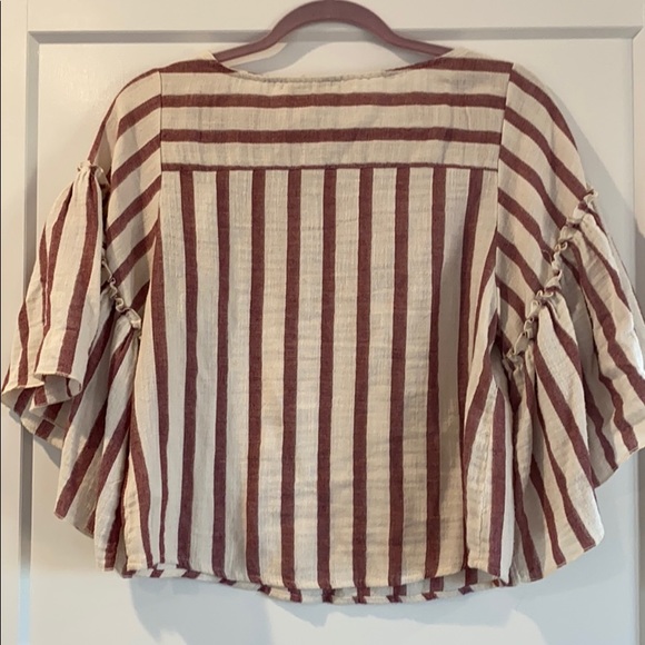 bell sleeve top - Picture 3 of 6